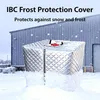 IBC Tank Abdeckung Winter, Frostschutz für Regentonne Produktbild-Vorschau 2