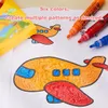 6er Pack Magische 3D Puffy-Marker, Filzstifte mit Popcorn Produktbild-Vorschau 2