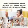 Robot WLAN IP Kamera 1080P Indoor, 360° PTZ Produktbild-Vorschau 4