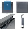 Wiltec Designer Briefkasten V49 anthrazit 370 x 105 x 370 Produktbild-Vorschau 5