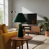 Lampada da tavolo Relaxdays, paralume in velluto e base in Anteprima dell’immagine prodotto 2