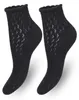 Netzsocken für Frauen Milena 989 aus Baumwolle schwarz Produktbild-Vorschau 2
