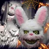 Horror-Maske - Killer-Hase - Einheitsgröße - Weiß mit Produktbild-Vorschau 4