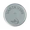 A single Varta V399 watch battery shown from a top-down perspective on a white background. Voir les images du produit