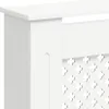 vidaXL Kryt radiátora biely 152x19x81,5 cm MDF Náhľad obrázku produktu 7