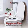 Sedile per WC AREBOS Duroplast a forma di D | Con Anteprima dell’immagine prodotto 3