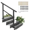 VEVOR Balustrada schodowa aluminiowa 122 x 90 cm, Podgląd zdjęcia produktu 2