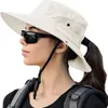 Sonnenhüte für Damen, UV-Schutz, verpackbar, mit Loch für Produktbild-Vorschau 1