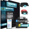 SUNNIVA® 1840W Balkonkraftwerk BIFAZIAL FULLBLACK komplett Produktbild-Vorschau 1
