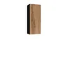 Armoire suspendue ASHTON – noir / chêne wotan Voir les images du produit 1