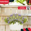 KOTARBAU® Sada 2 kvetináčov balkónový nástenný závesný kôš Náhľad obrázku produktu 2