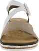 Rieker Damen Keil-Sandaletten Weiß/Beige Voir les images du produit 64