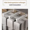Kleiderstangen, Hosenhalter mit 12 Kleiderbügeln, Produktbild-Vorschau 5