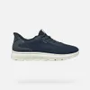 A single navy blue Geox sneaker is shown from the side against a white background. Voir les images du produit