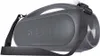 A gray Sven portable boombox speaker with a black shoulder strap is shown against a white background. Produktbild-Vorschau