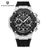 Reloj para hombre Pagani Design Querl, correa de silicona, Vista previa de la imagen del producto 3
