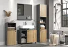 trendteam Bad Hochschrank Pure Bliss Evoke Eiche/Anthrazit Produktbild-Vorschau 5