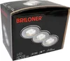 Briloner LED Einbauleuchten, Aluminium 3er Set Produktbild-Vorschau 5