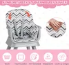 COSTWAY 6-in-1 Babyhochstuhl, Hochstuhl & Bausteintisch & Produktbild-Vorschau 5