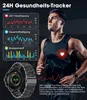 Smartwatch 2026 für Herren in Militärqualität mit Produktbild-Vorschau 6
