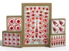 39 tlg. Glas-Weihnachtskugeln Set in Hochglanz Vintage Rot Produktbild-Vorschau 4