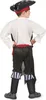 Piraten Kapitäns-Kostüm für Jungen S 4-6 Jahre (110-120 cm) Produktbild-Vorschau 3