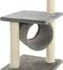 vidaXL Cat Cat Tree Sisal 65 cm Grey Náhľad obrázku produktu 4