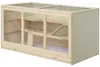 PawHut Hamsterkäfig Nagerkäfig Kleintierstall aus Holz Produktbild-Vorschau 1
