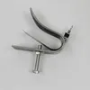 A metal clamp with a bolt and nut on a white background. Produktbild-Vorschau