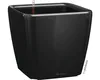 LECHUZA Pot de fleurs QUADRO Premium LS 35 Noir brillant | Voir les images du produit 7