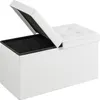 SONGMICS Sitztruhen faltbar 80L Stauraum 76x38x38cm bis 300 Produktbild-Vorschau 7