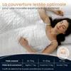 ELONEO Couverture de poids 155x220 cm avec 9 kg, Weighted Voir les images du produit 2