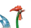 Metall Dekofigur Hahn 42 x 88cm bunt Garten-Figur Deko Produktbild-Vorschau 4
