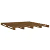 The Living Store Palettenbett Honigbraun 120x200 cm Produktbild-Vorschau 3
