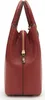 L.CREDI Handtasche Umhängetasche Maxima Handle Bag Red Produktbild-Vorschau 3