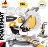 Kapp- und Gehrungssäge Zugsäge Laser Kreissäge 2200W Produktbild-Vorschau 1