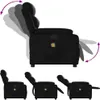 vidaXL Massagesessel Schwarz Kunstleder Produktbild-Vorschau 5