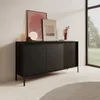 Masseno Kommode SENSATO 154 cm Sideboard mit 3 Schubladen Produktbild-Vorschau 4