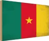 vianmo Holzschild 20x30 cm Kamerun Cameroon Vintage Flagge Produktbild-Vorschau 1