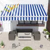 Wolketon manuelle Gelenkarmmarkise, Aluminium Gelenkarm Produktbild-Vorschau 7