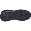 The sole of a black boot is shown against a white background. Voir les images du produit