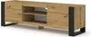 A product shot of a lowboard TV stand. Podgląd zdjęcia produktu