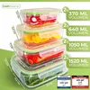 Fresh Master Frischhaltedosen Set 16-tlg. Borosililatglas, Produktbild-Vorschau 2