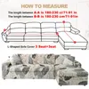 Sofa Überzug Couch Überzug 2er Set für Ecksofa L-Form Produktbild-Vorschau 6