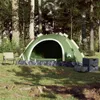 vidaXL Tenda da campeggio 4 persone verde sgancio rapido Anteprima dell’immagine prodotto 3
