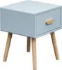 Rebecca Mobili nočný stolík Tazart 44x35x35 MDF drevo Náhľad obrázku produktu 1