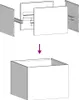 vidaXL Plantenpot, antraciet, 40x40x30 cm, staal Productafbeelding-voorbeeld 7