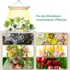 A collage showing the effects of a grow light on different plants, with a top section displaying various potted plants under the light. Náhľad obrázku produktu