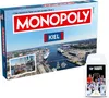 A Monopoly board game box and a Top Trumps card game are shown. Produktbild-Vorschau