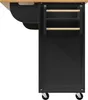 Sweiko Ilot de cuisine Armoire buffet 120 x 73 (45) x 92 cm Voir les images du produit 12